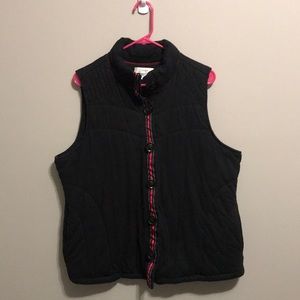 Christopher & Banks black vest